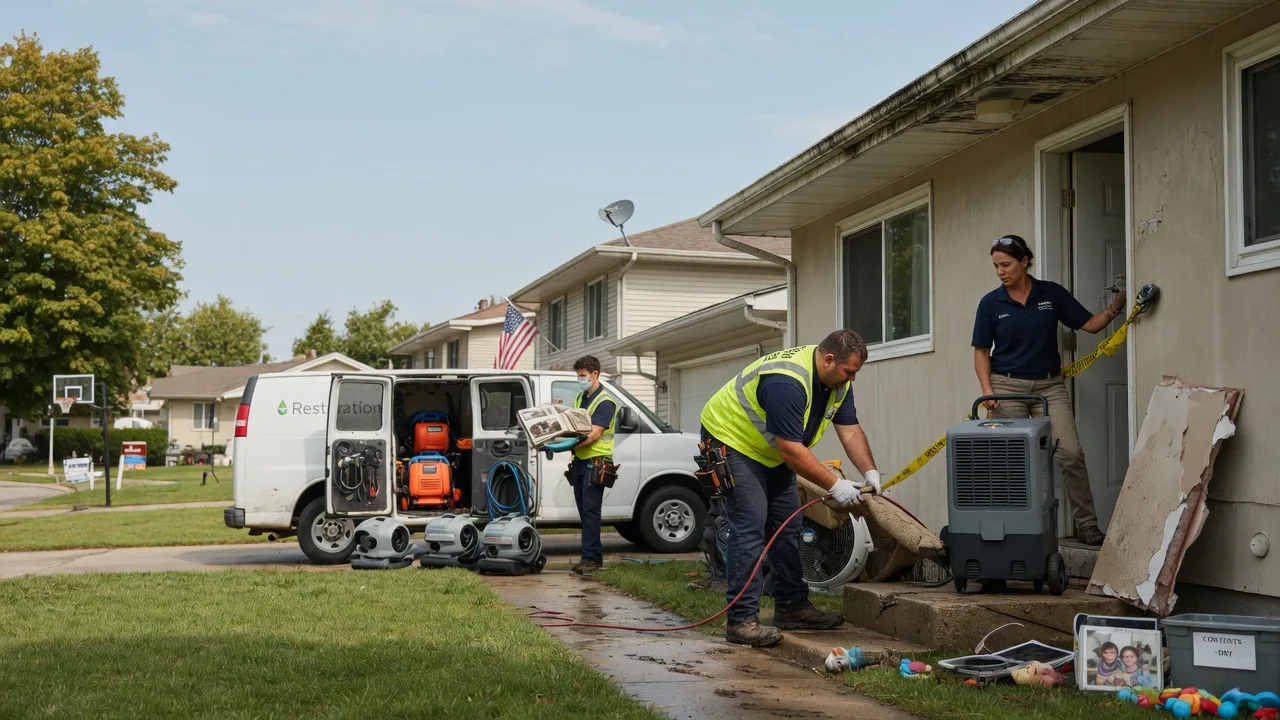 Water Damage Restoration in Kingman, ME near me